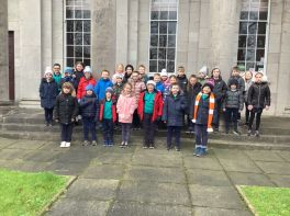 P4 visit Armagh County Museum