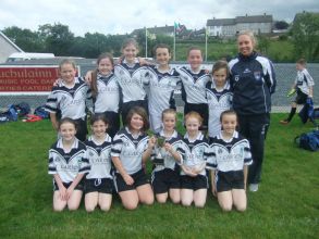 Girls' GaelicTeam Win Pearse Og Cup