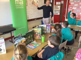 Author Declan Carville Visits St. Patrick’s