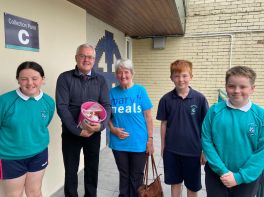 School Makes Donation to Mary’s Meals and SVP