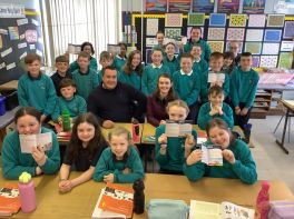 Armagh Credit Union Staff visit P7 Classrooms