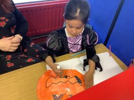 Spooky characters at play in the P1 playground ??