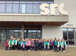 P3 visit SRC for Cinderella Pantomime